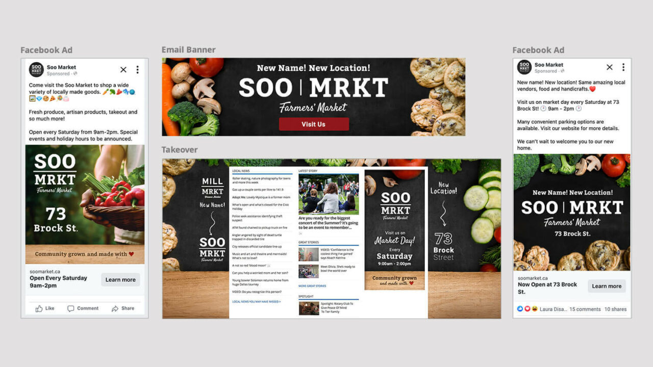 Soo Market online ads