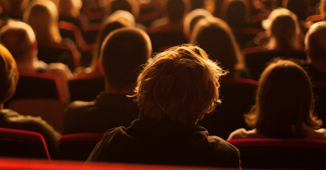 crowd watching a performance